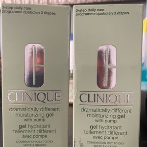 Clinique dramatically different gel - face lotion